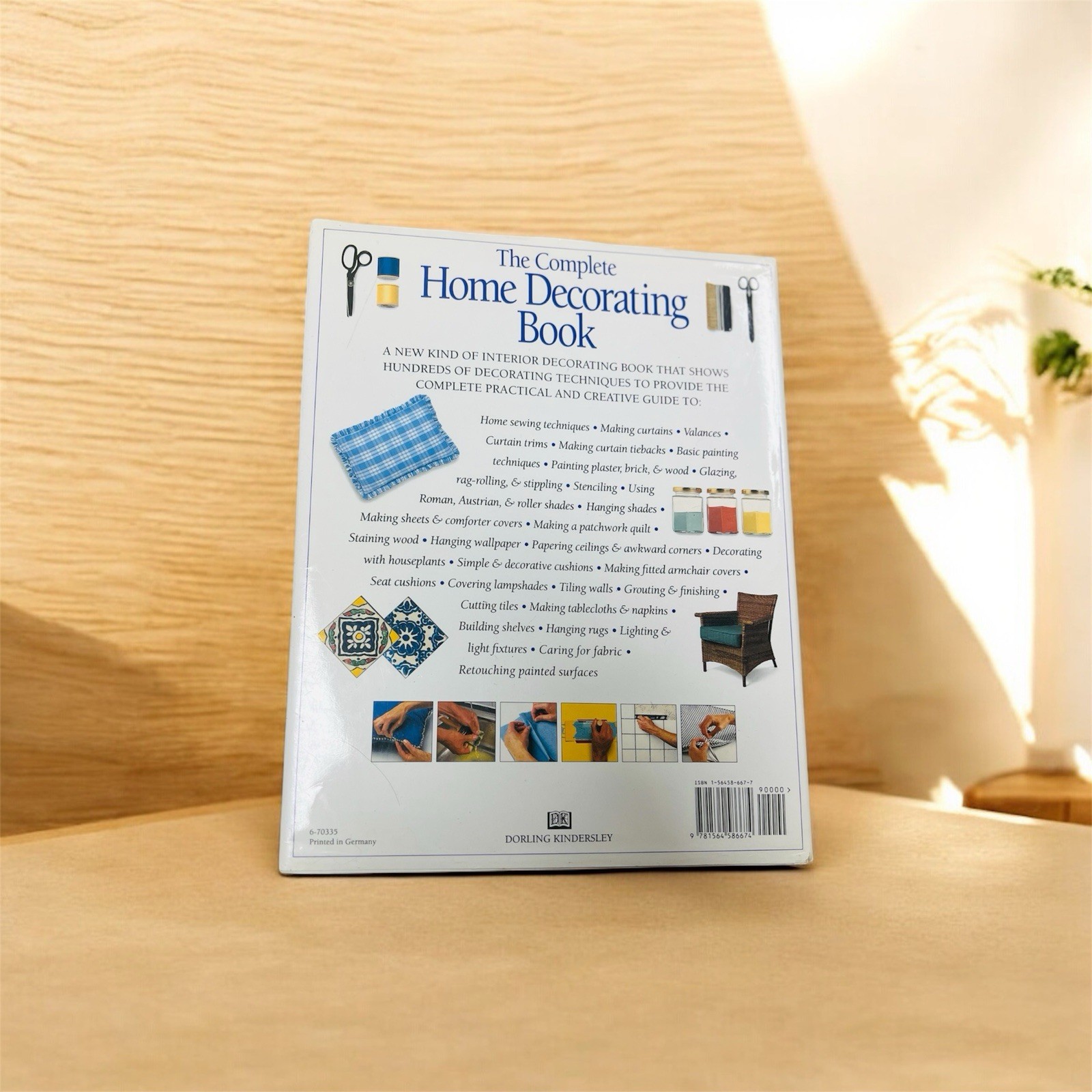 The Complete Home Decorating Book Nicholaas Barnard 288 pages Hardcover Vintage