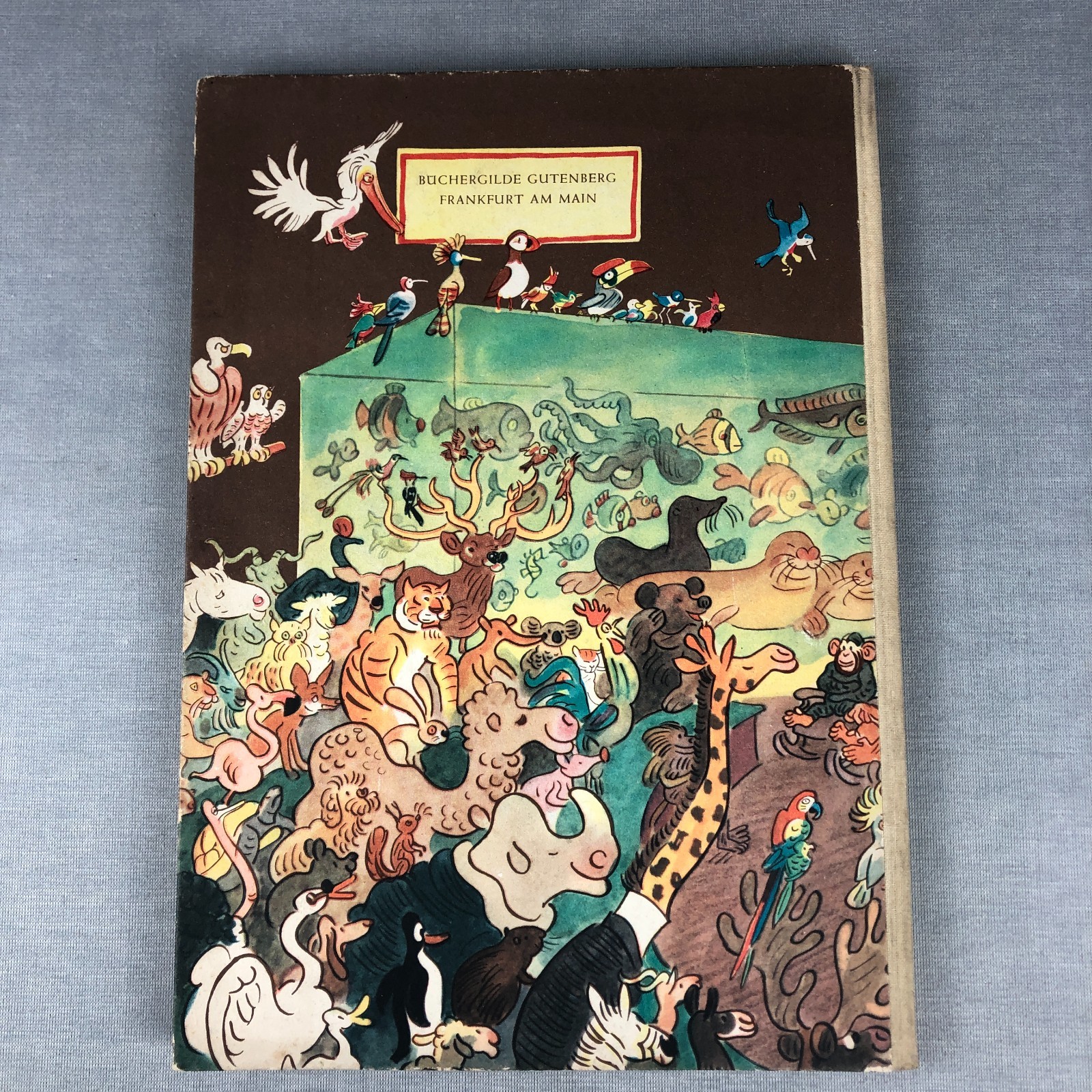 1949 German Childrens Book Die Konferenz Der Tiere Erich Kästner & Walter Trier