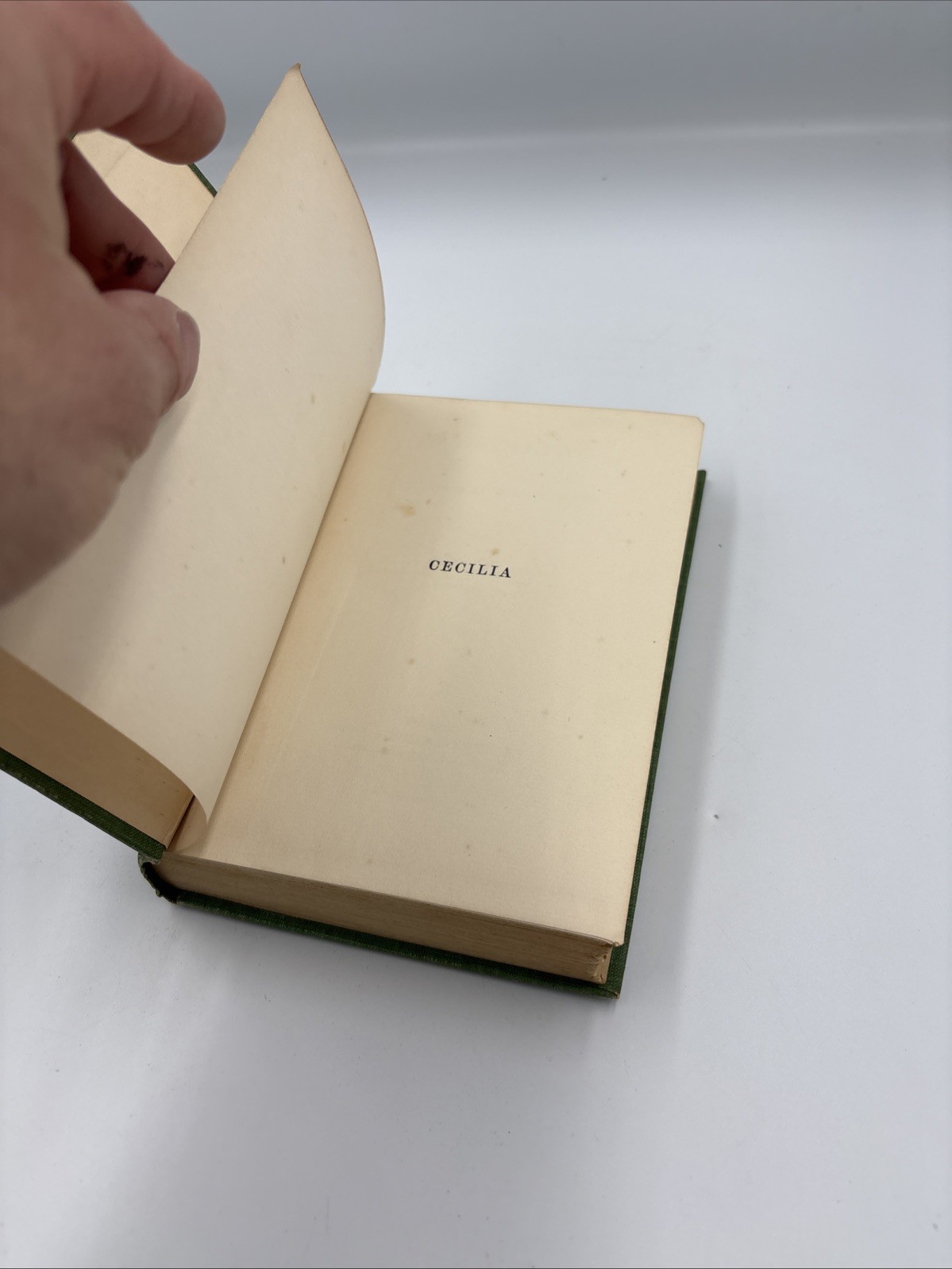 CECILIA, A Story of Modern Rome – F Marion Crawford – Macmillan Company, 1902