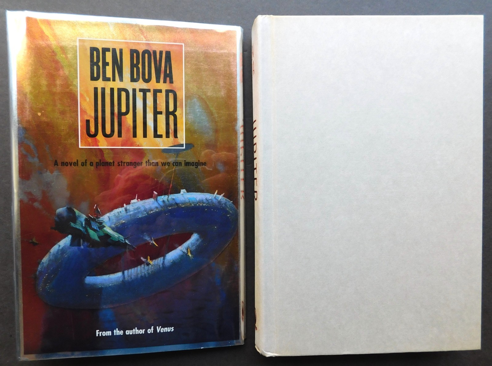 BEN BOVA High grade 2001 collectible hardcover SATURN 402 pages Unread copy