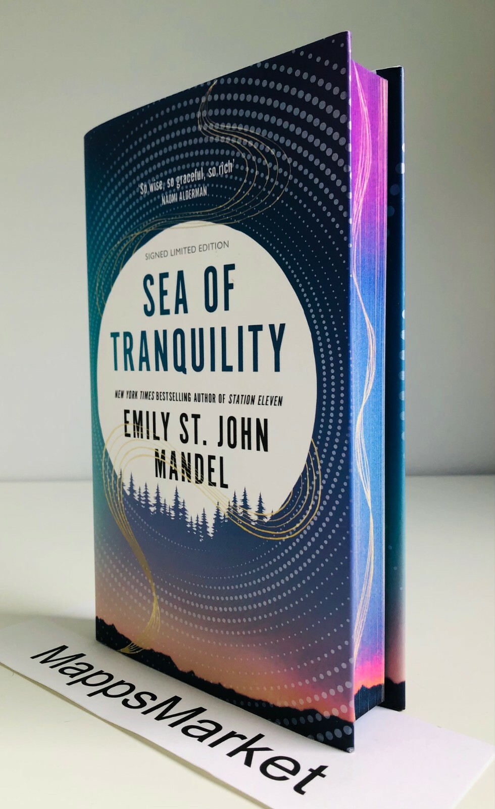 Sea of Tranquility Emily St. John Mandel UK 1/1 NUMBERED Stenciled UNSIGNED COPY
