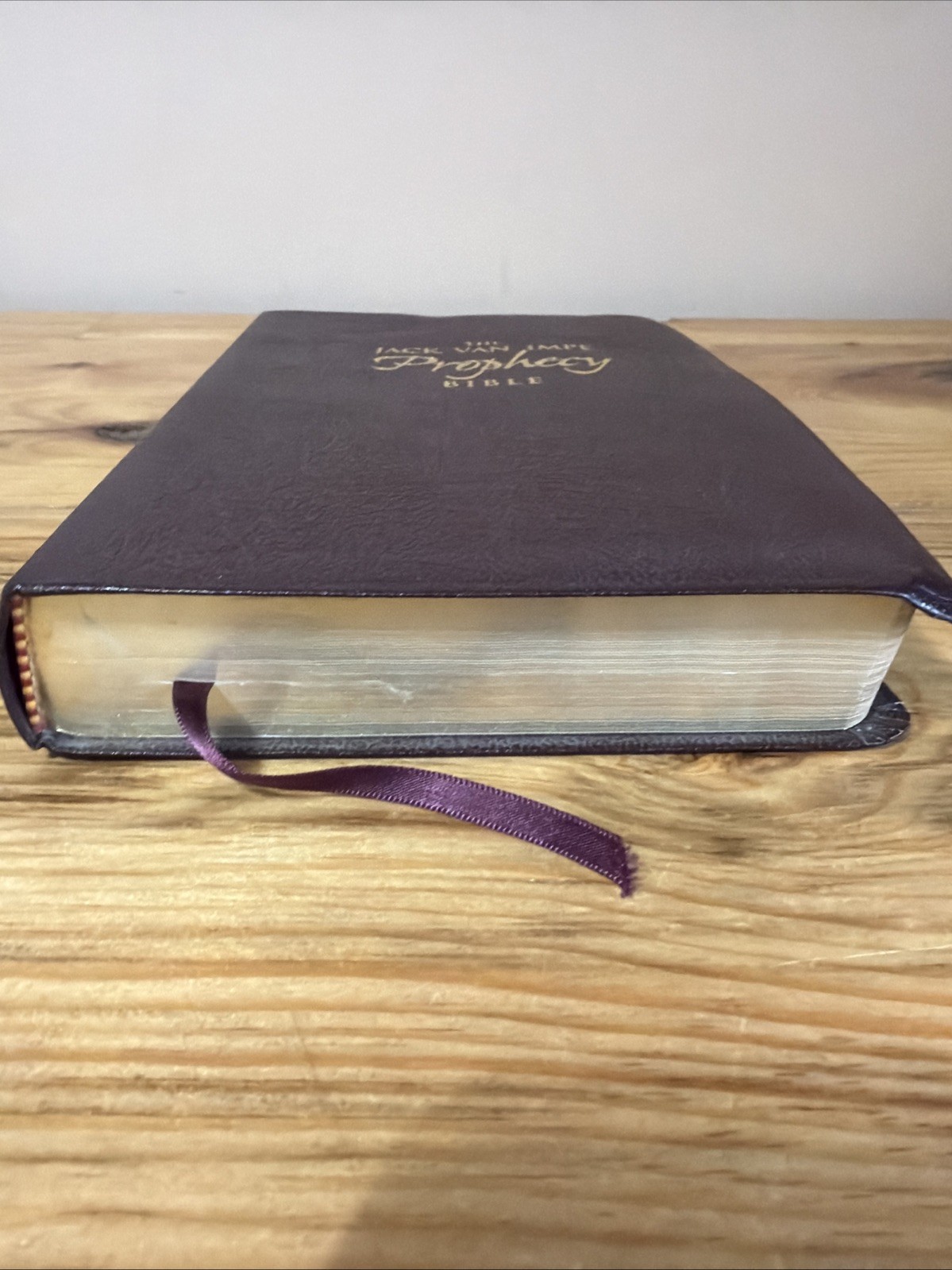 The Jack Van Impe Prophecy Bible-KJV Special Limited Edition Leather Bible