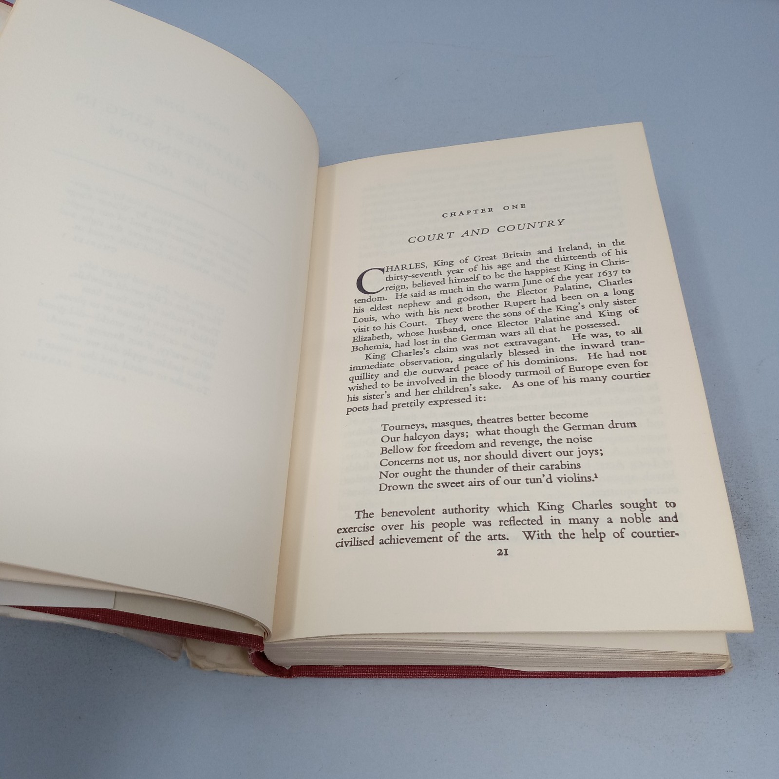 The King’s Peace, 1637–1641 The Macmillan Company 1969 Hardcover C.V. Wedgwood