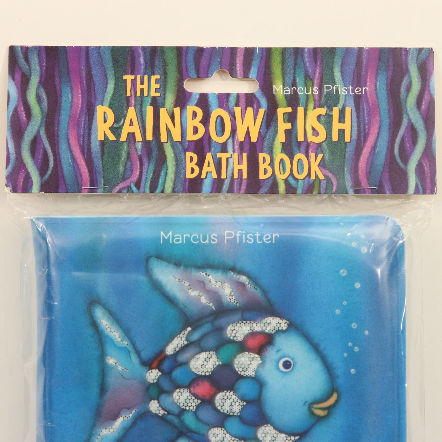 The Rainbow Fish Bath Book Marcus Pfister 2017 Children’s NorthSouth Padded NEW
