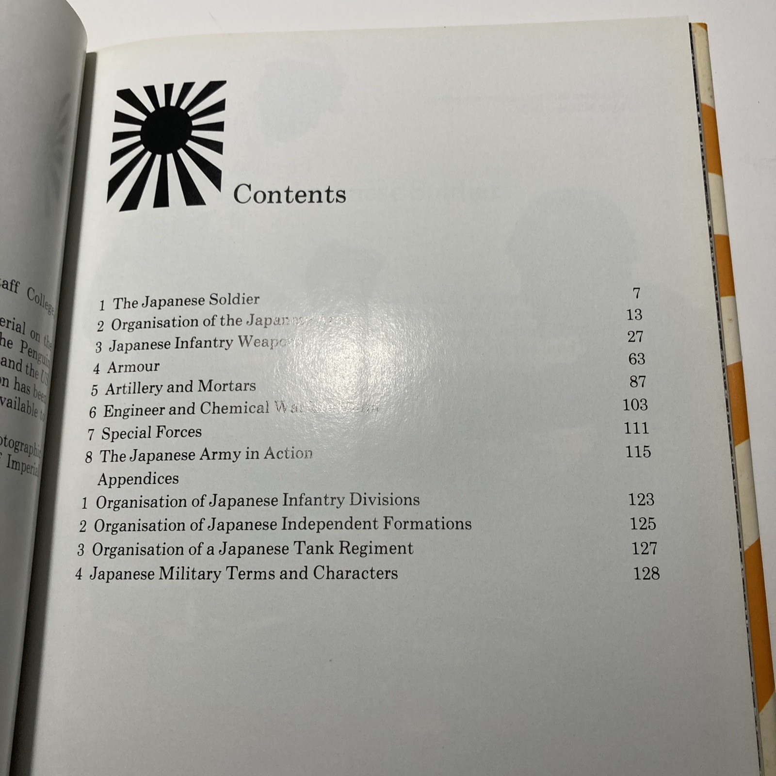 HIPPOCRENE: JAPANESE ARMY HANDBOOK 1939-1945 (1979) VG- 128pgs HCDJ