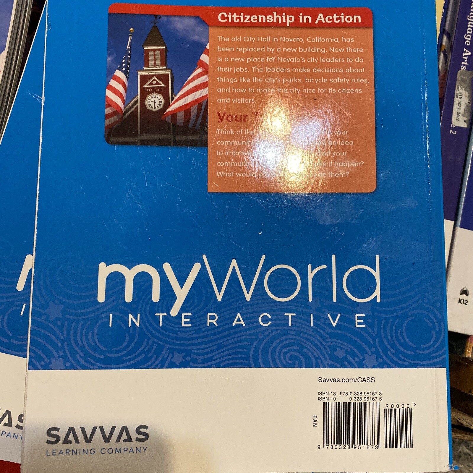 California History-Social Science myWorld Interactive 3 by Linda B. Bennett (bc3
