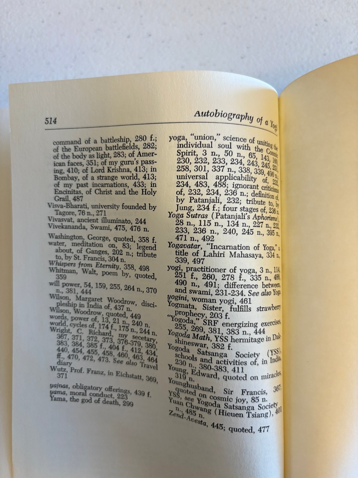 Autobiography of a Yogi Paramahansa Yogananda 1968 Self-Realization Fellowship