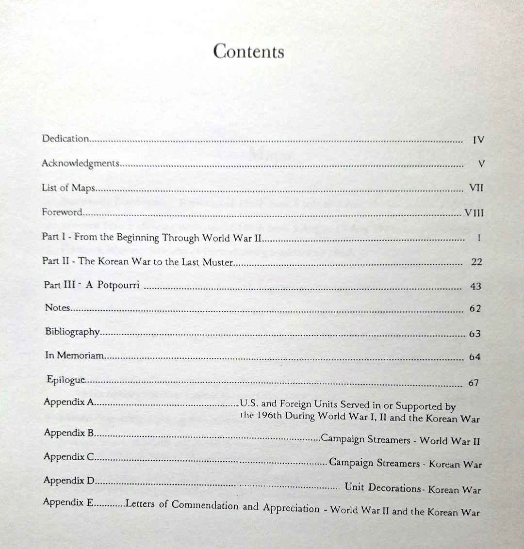 196th Field Artillery Battalion by Donald Zinngrabe 1998 Signed 2nd Ed. 84 pages