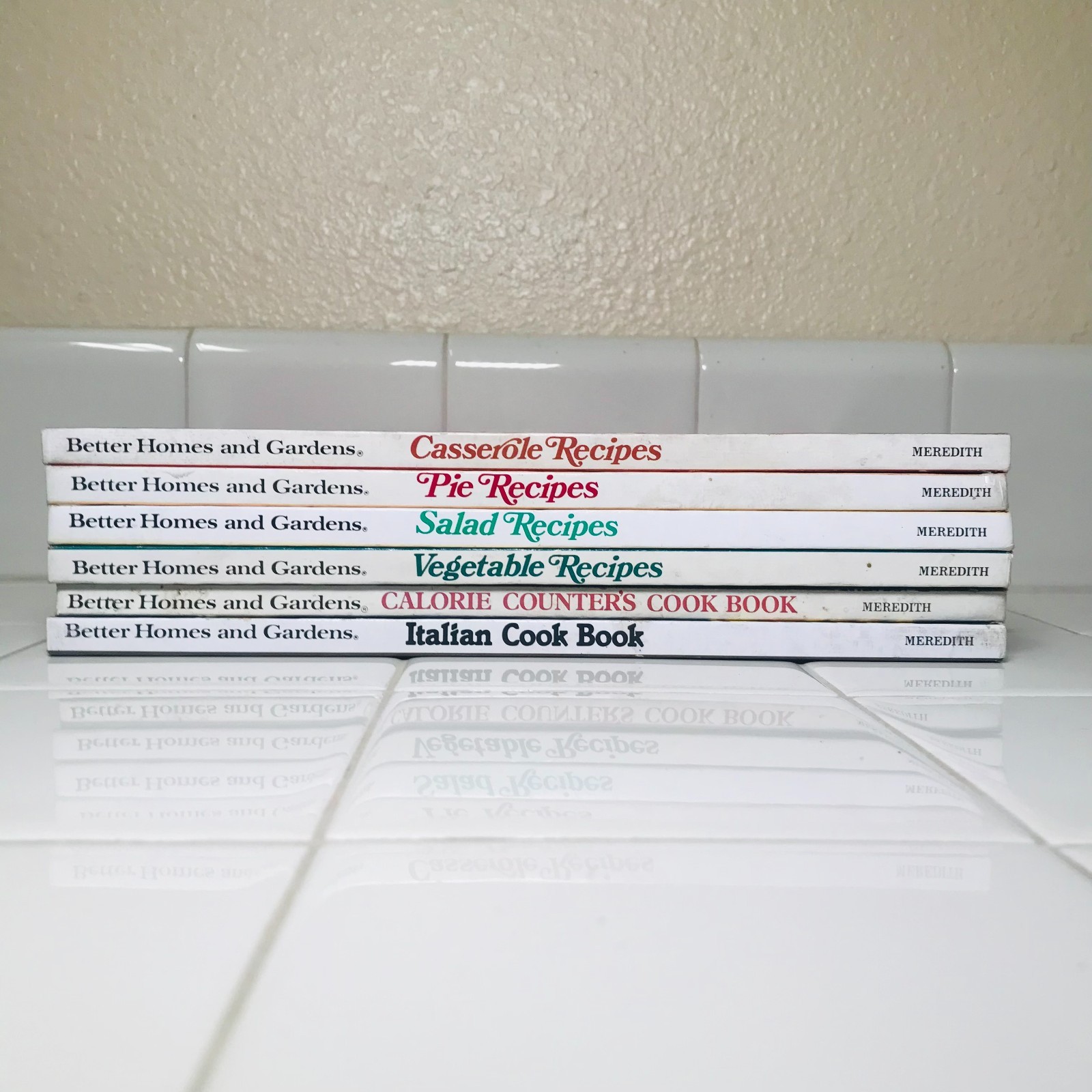 Vintage 1970s Better Homes & Gardens Recipe Cookbooks HC – Lot of 6