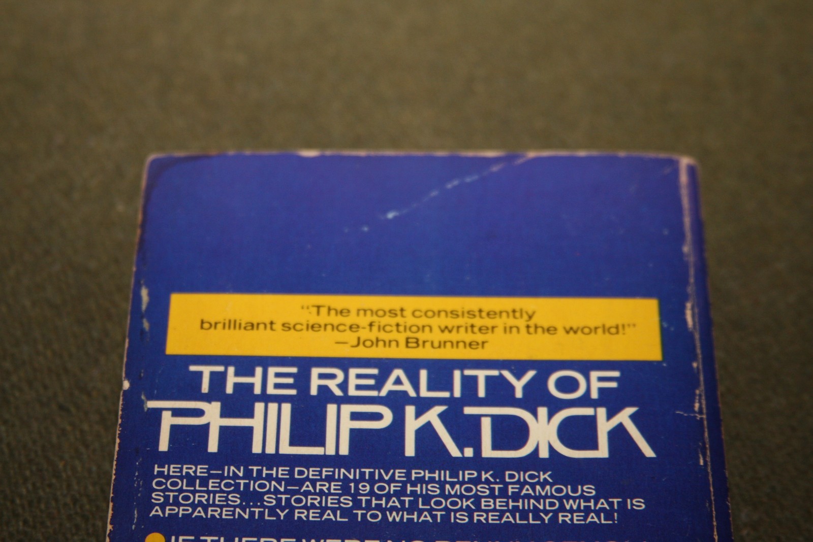The Best of Philip K. Dick 1978 PB 2nd Print Ballantine Del Rey SF