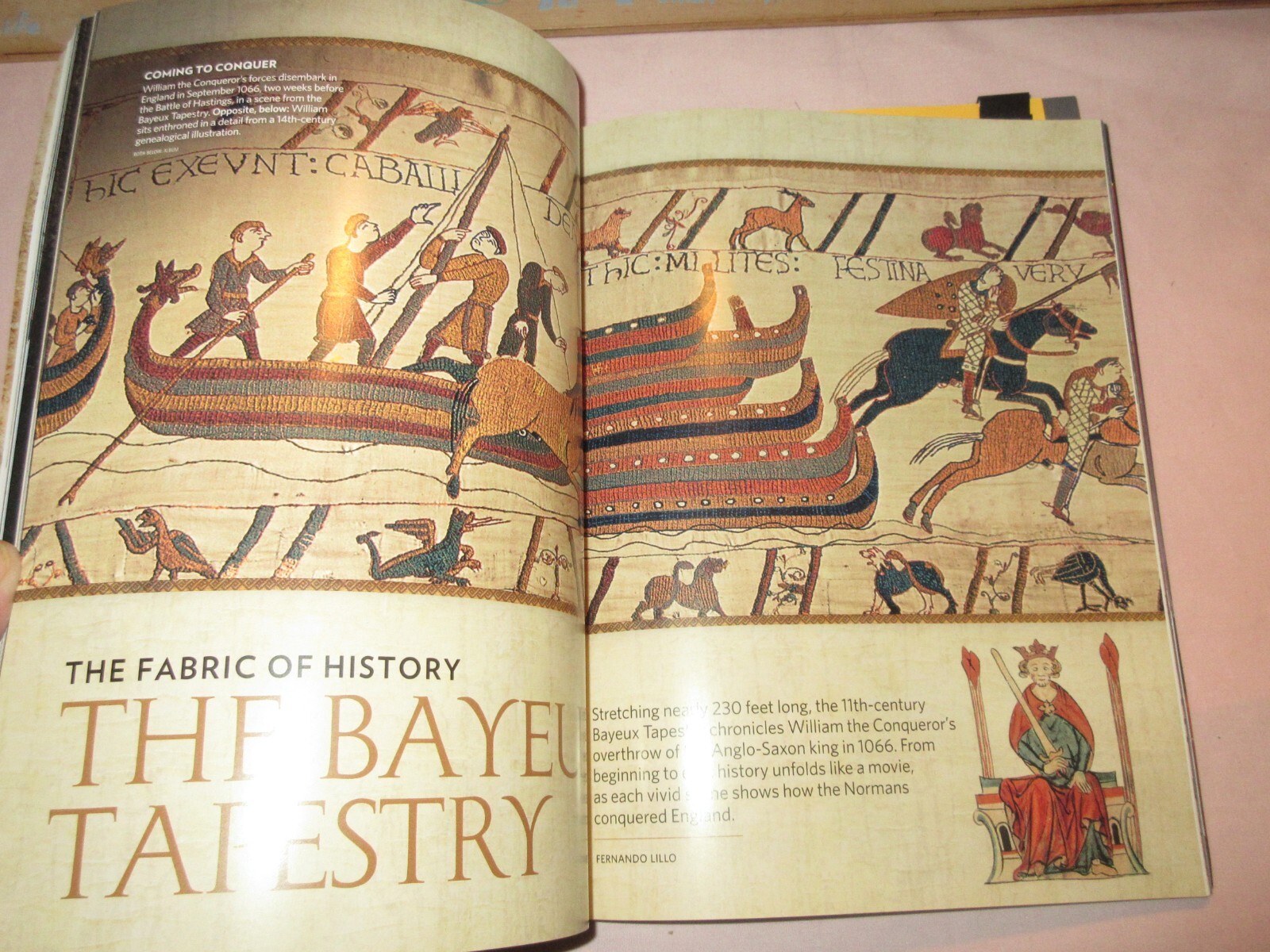 2020 S/O NATIONAL GEOGRAPHIC MAGAZINE~History Medieval Conquest+Bayeux Tapestry