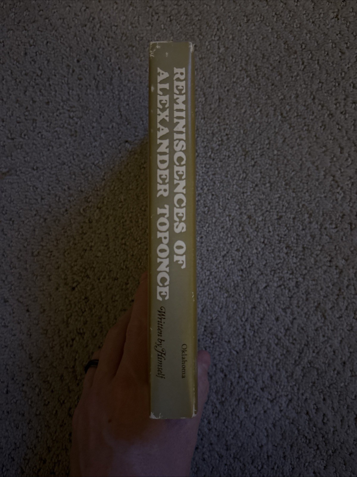 Reminiscences of Alexander Toponce, Written by Himself