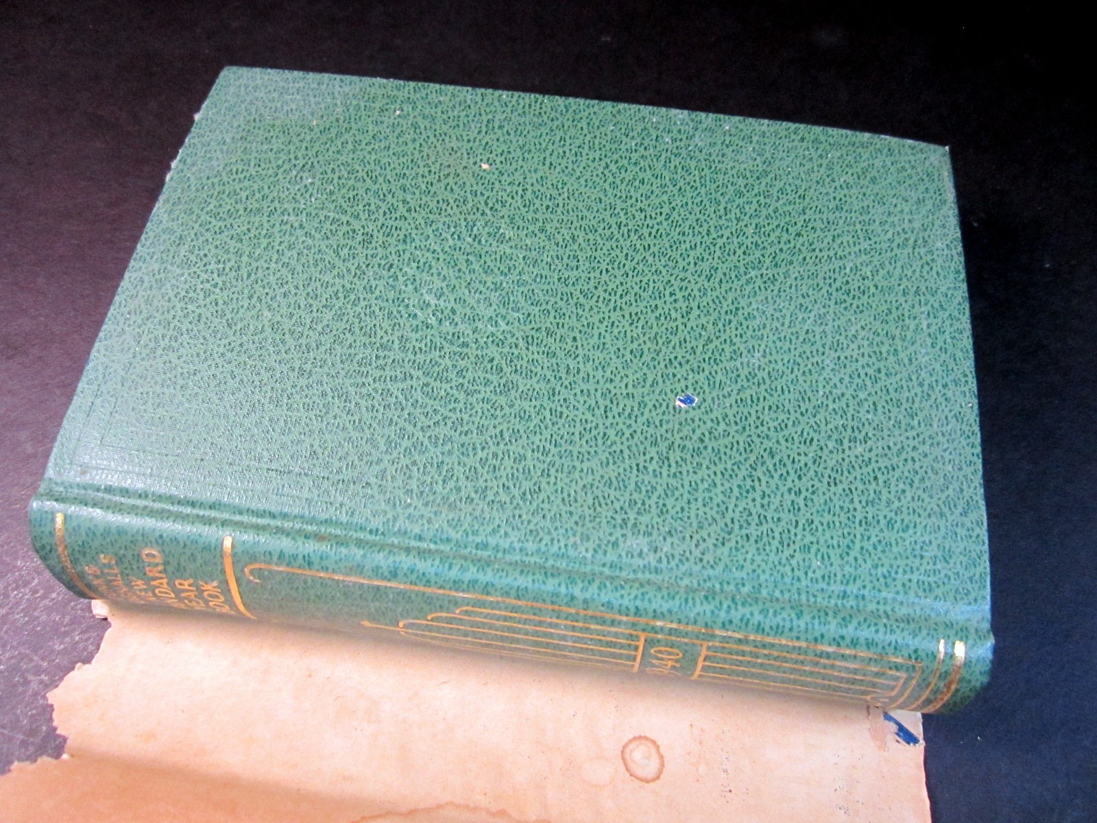 1940 Events – The New Standard 1941 Year Book Funk and Wagnalls pre WWII War HB