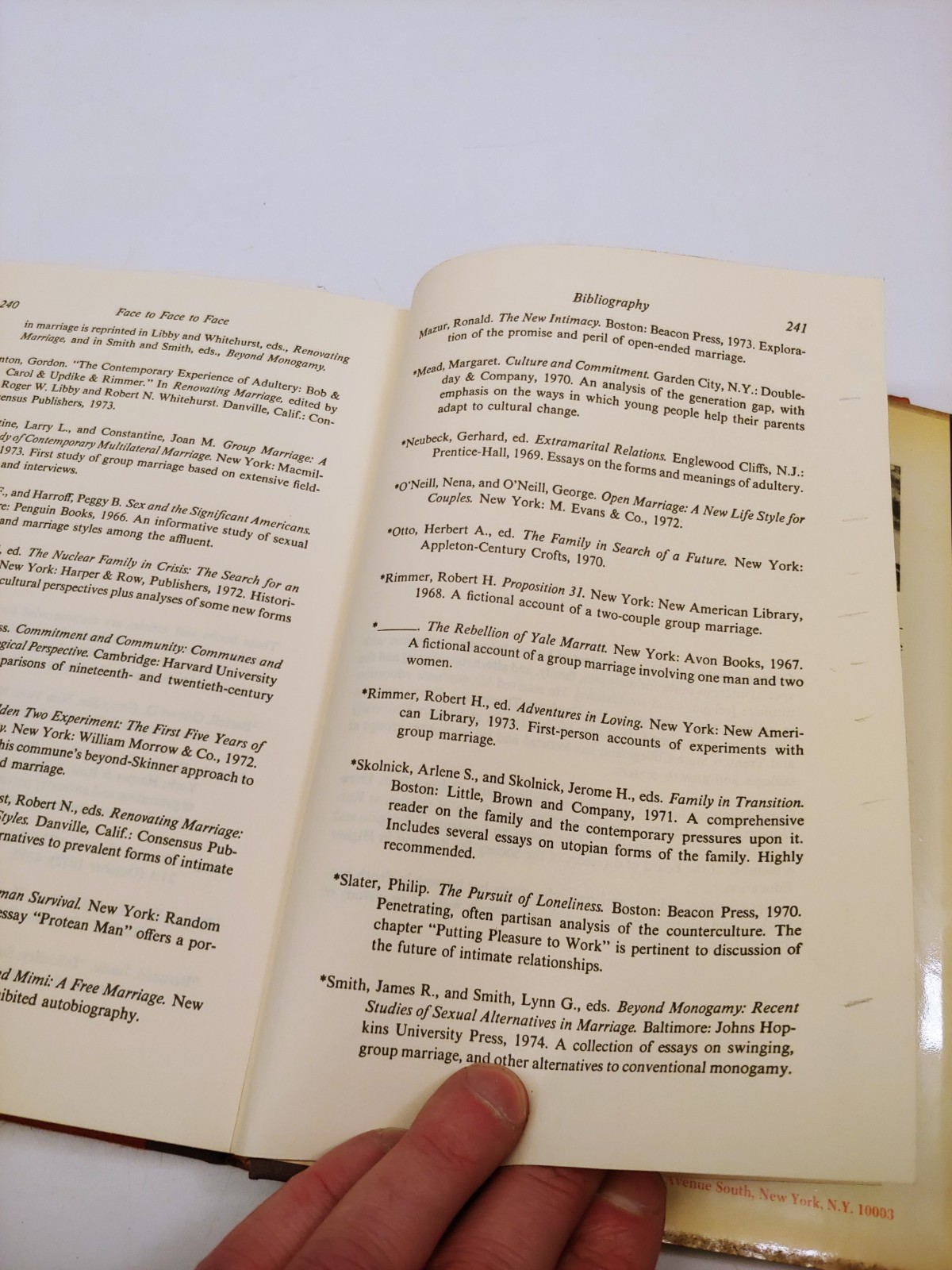 FaceToFaceToFace, An Experiment In Intimacy, Gordon Clanton / Chris Downing 1975