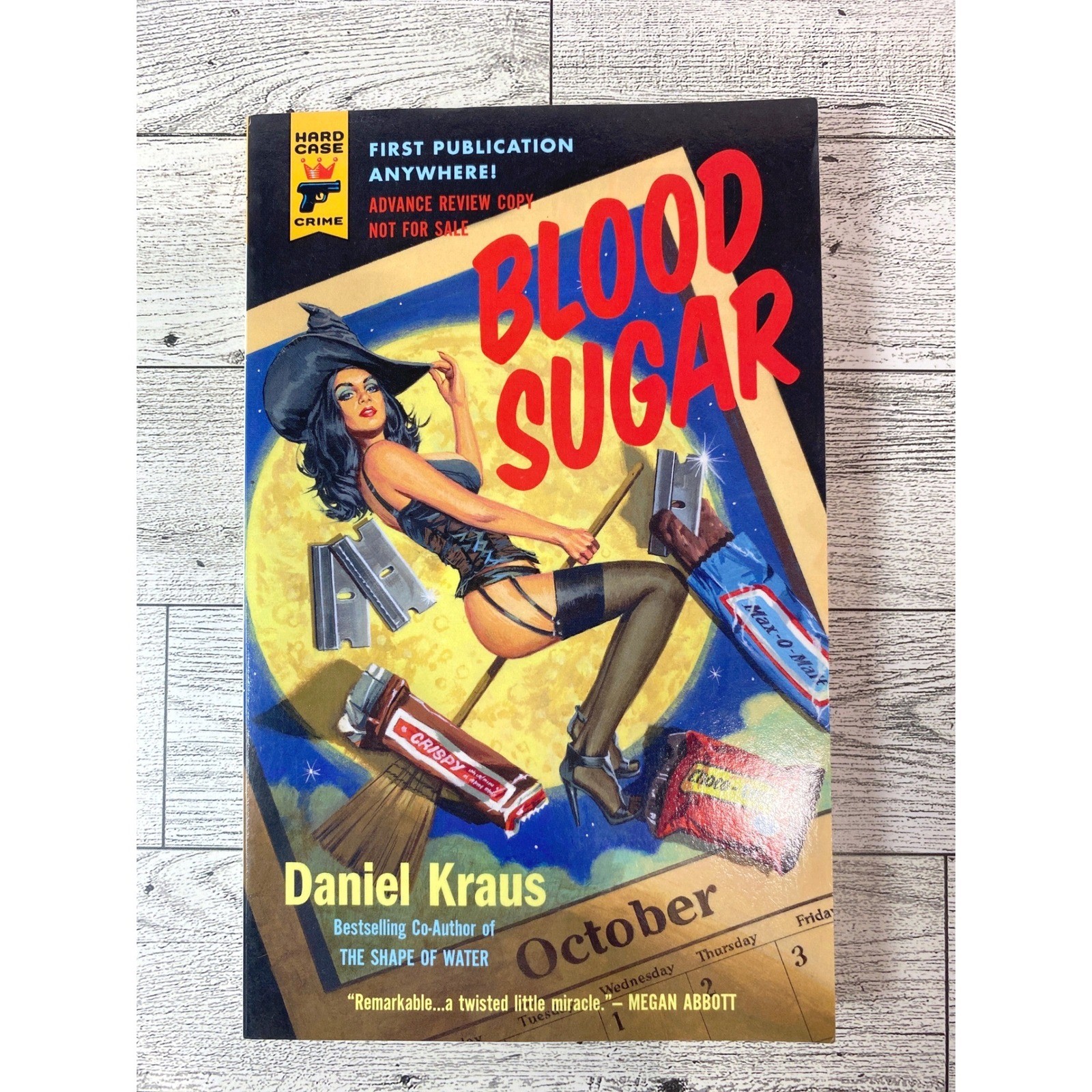Blood Sugar (Hard Case Crime) Daniel Kraus 2019 ARC Softcover Mystery Excellent