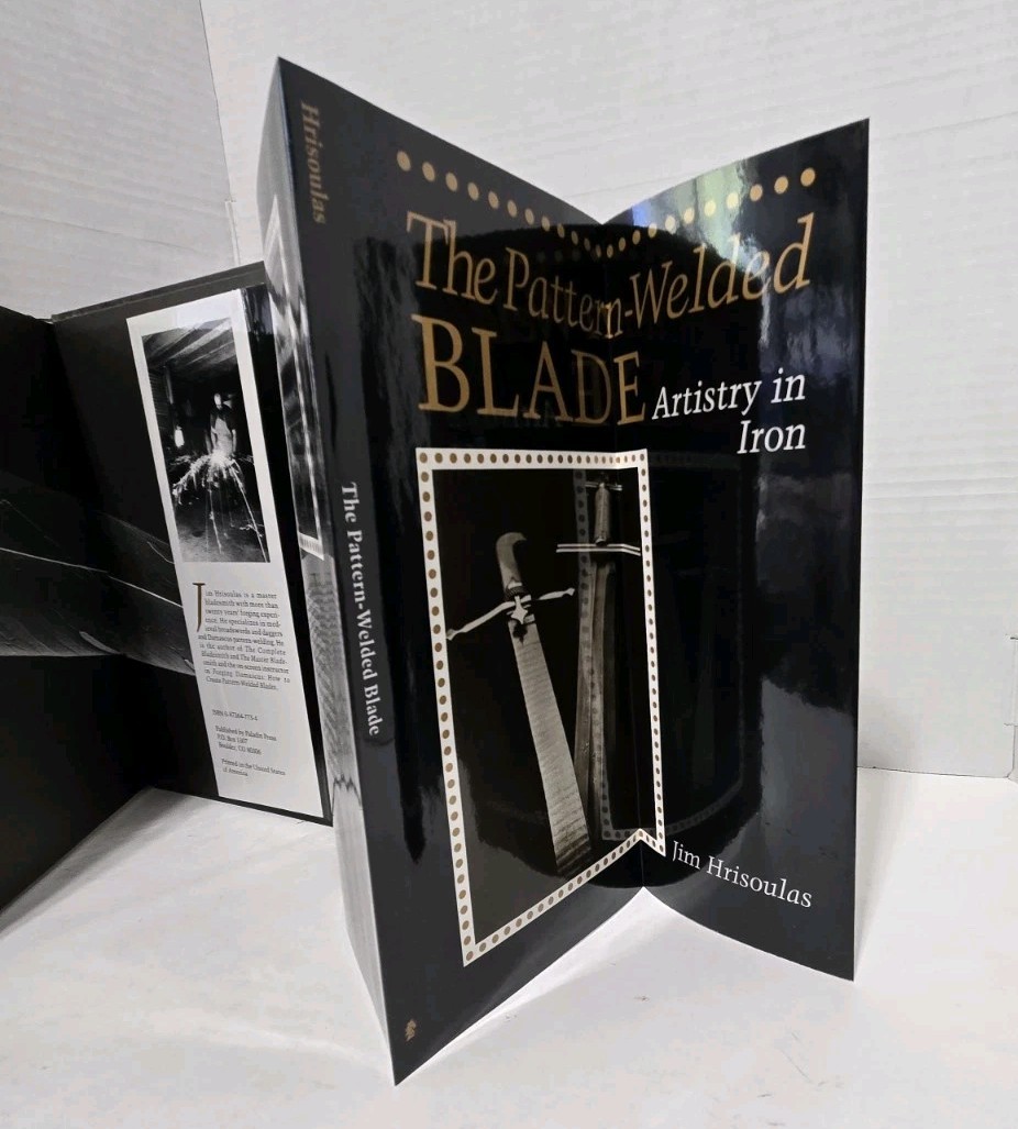 The Pattern Welded Blade Jim Hrisoulas Hardcover Artistry Iron Bladesmithing