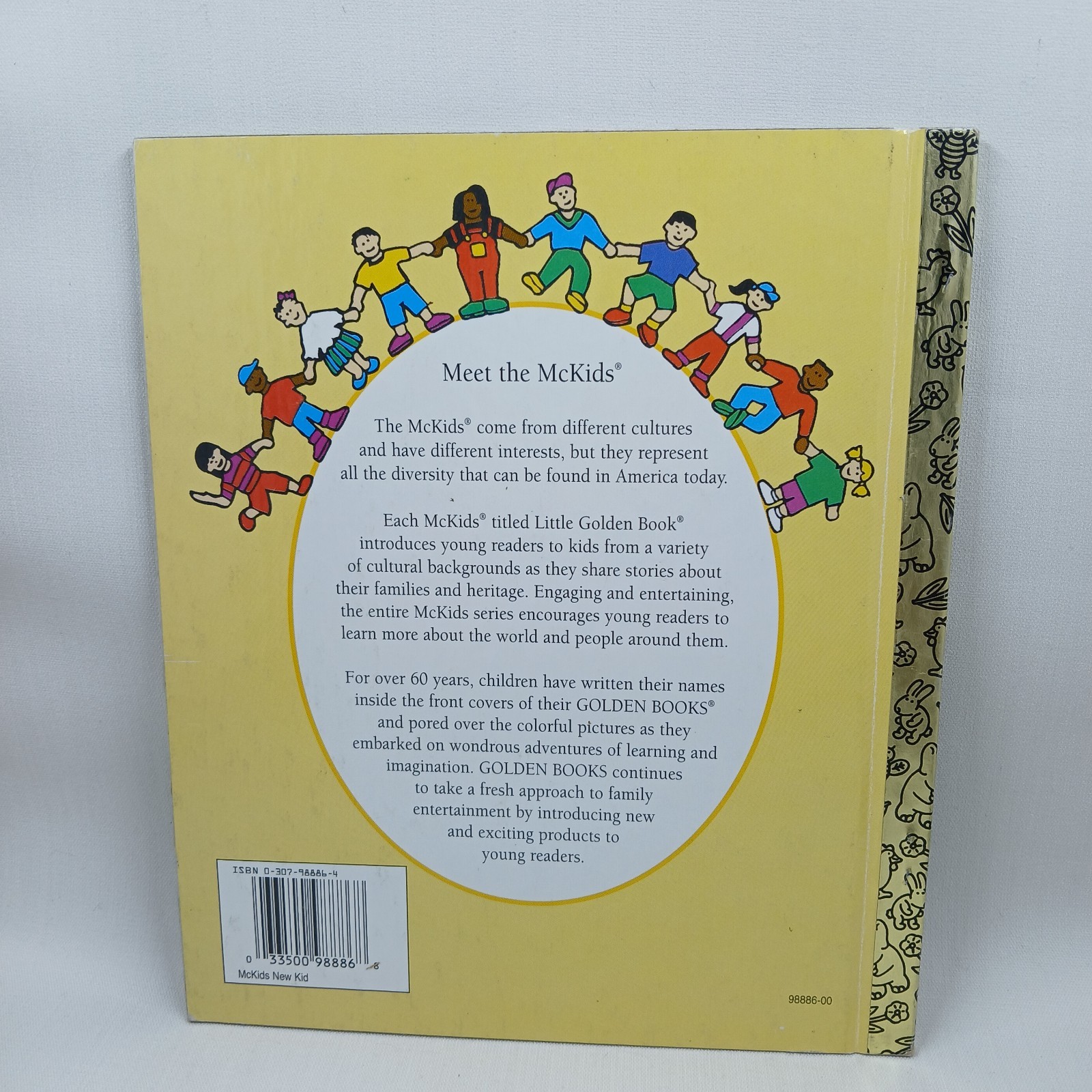 New Kid In School Vintage A Little Golden Book McKids Hardcover