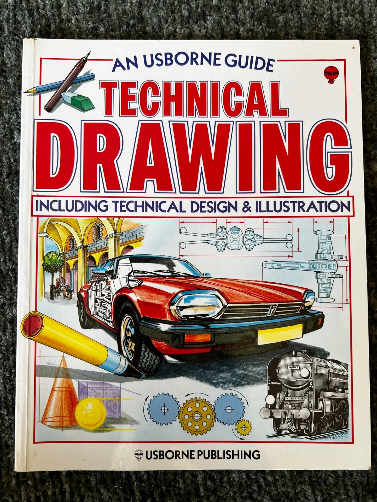 Technical Drawing (Usborne Guide) by Susan Peach 1987. Excellent Cond Ships Free