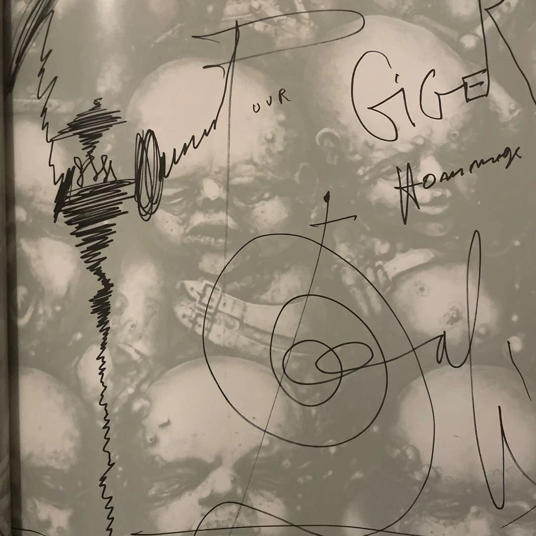 H.R. Giger’s Necronomicon 1 Treville Japan 1000 Limited Edition 1990s Art Book