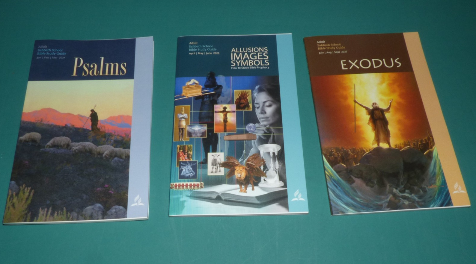 7 + BONUS Adult Sabbath School Bible Study Guides SDA regular edition 2022-2026
