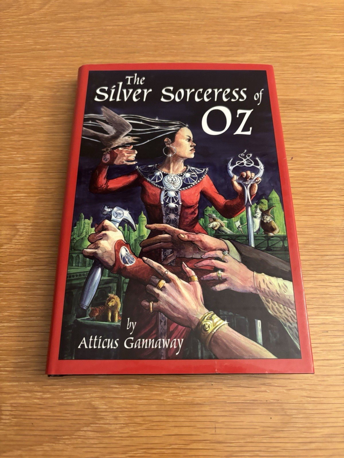 The Silver Sorceress of Oz by Atticus Gannaway Signed Limited Edition #111 2002