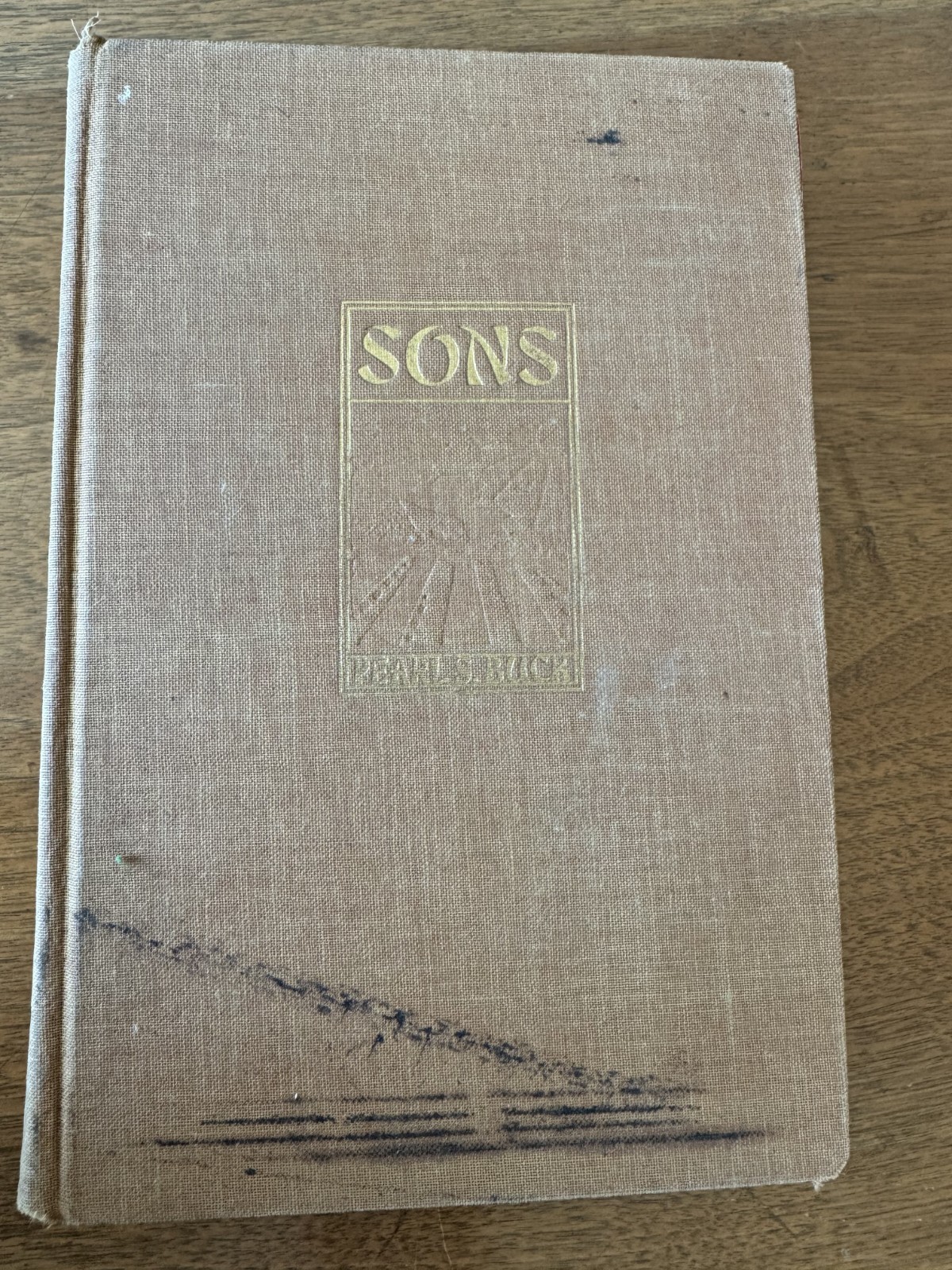 Sons By Pearl S. Buck, Hardcover 1932, 3rd Printing