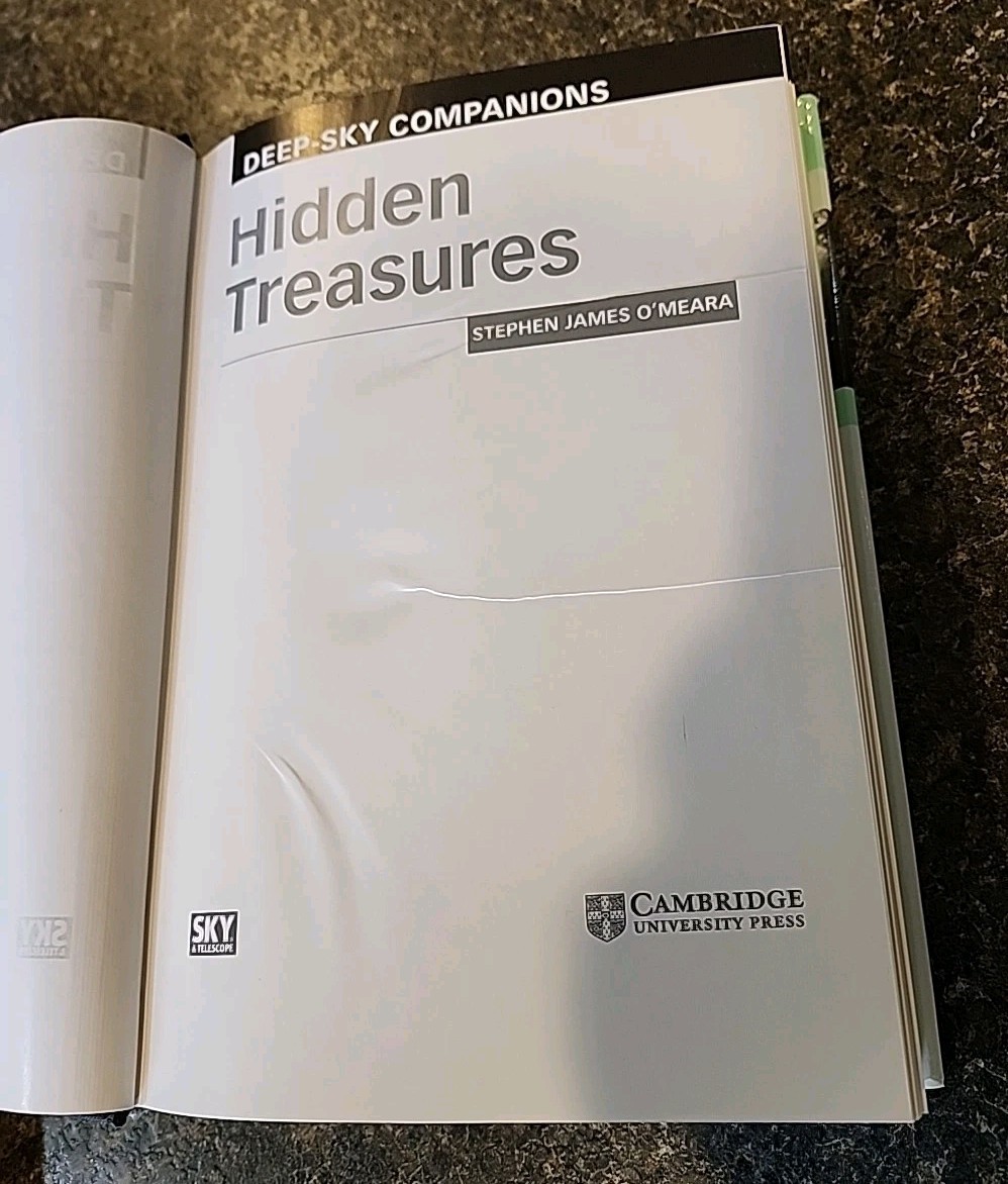 Hidden Treasures by Stephen James O’Meara (2007, Hardcover)