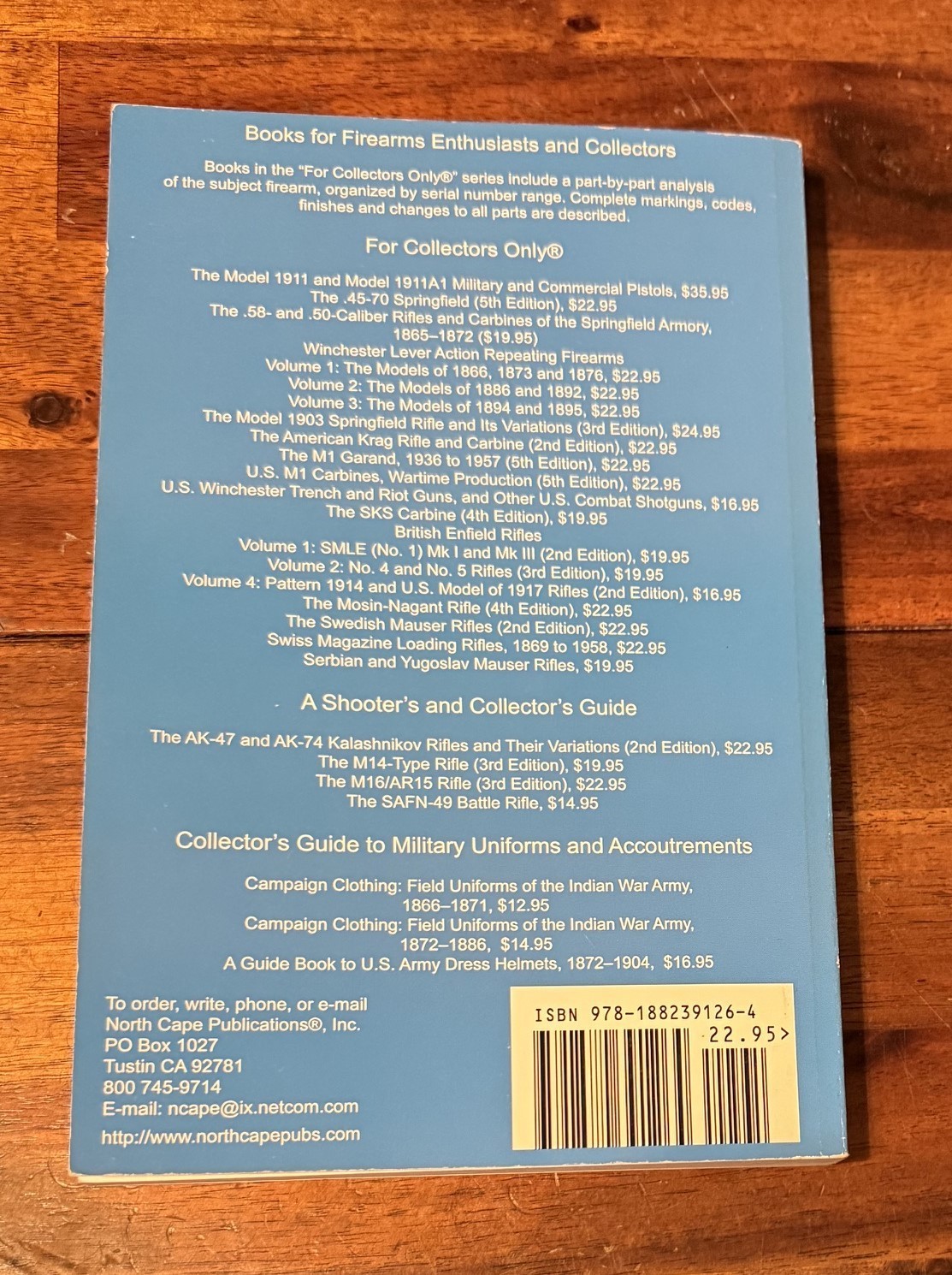 The Swedish Mauser Rifles (For Collectors Only) book – North Cape Publications