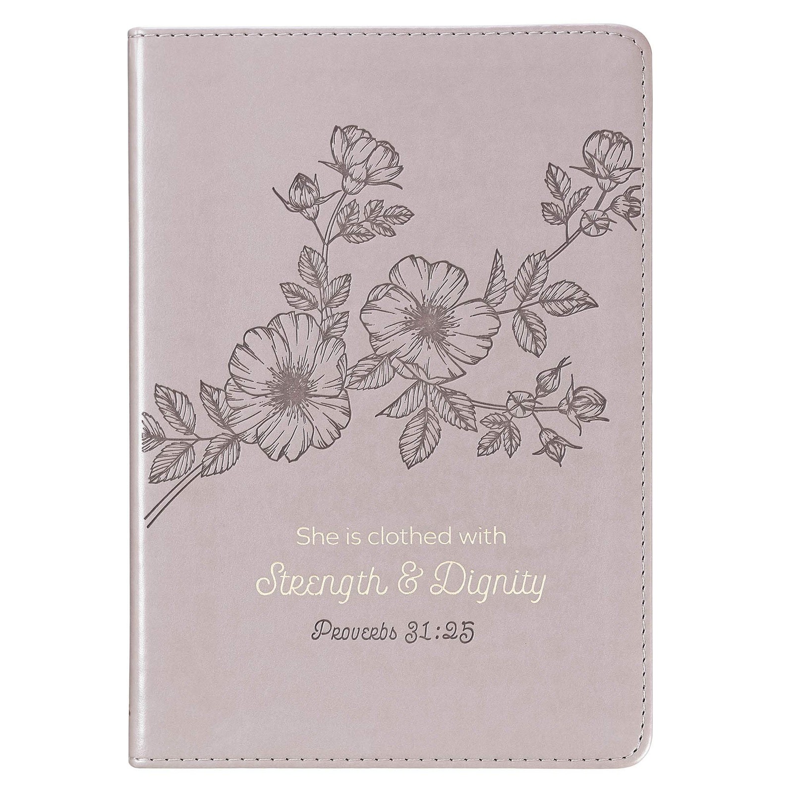 Christian Art Gifts Classic Journal Strength and Dignity Proverbs 31 Woman B…