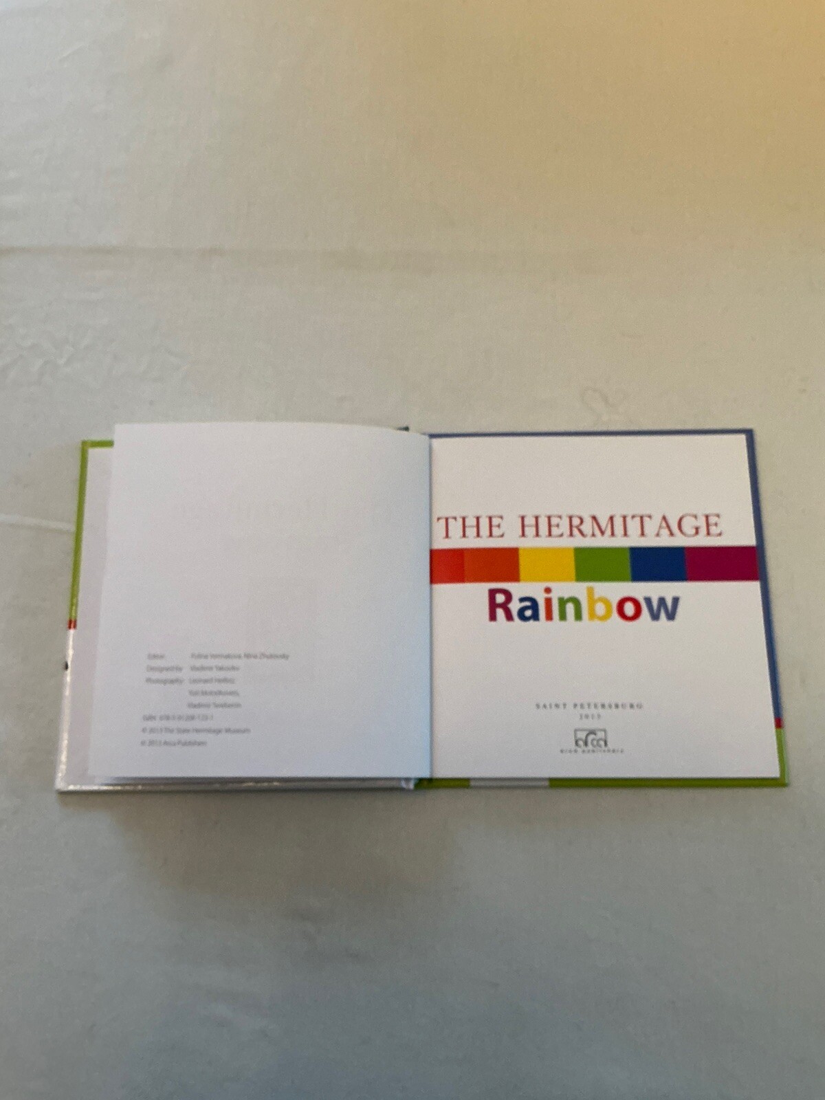 I Can Count, I Can Read, And Rainbow (colors) – 3 Books From Russian Hermitage