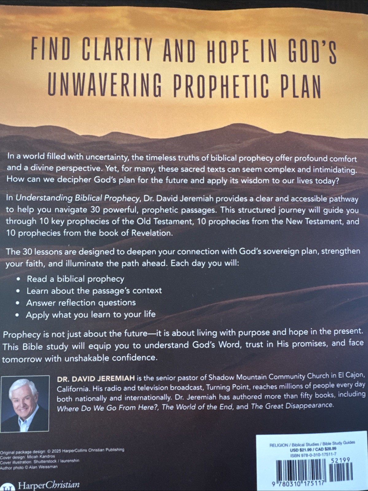 Understanding Biblical Prophecy: A 30-Day Bible Study by David Jeremiah (2026)