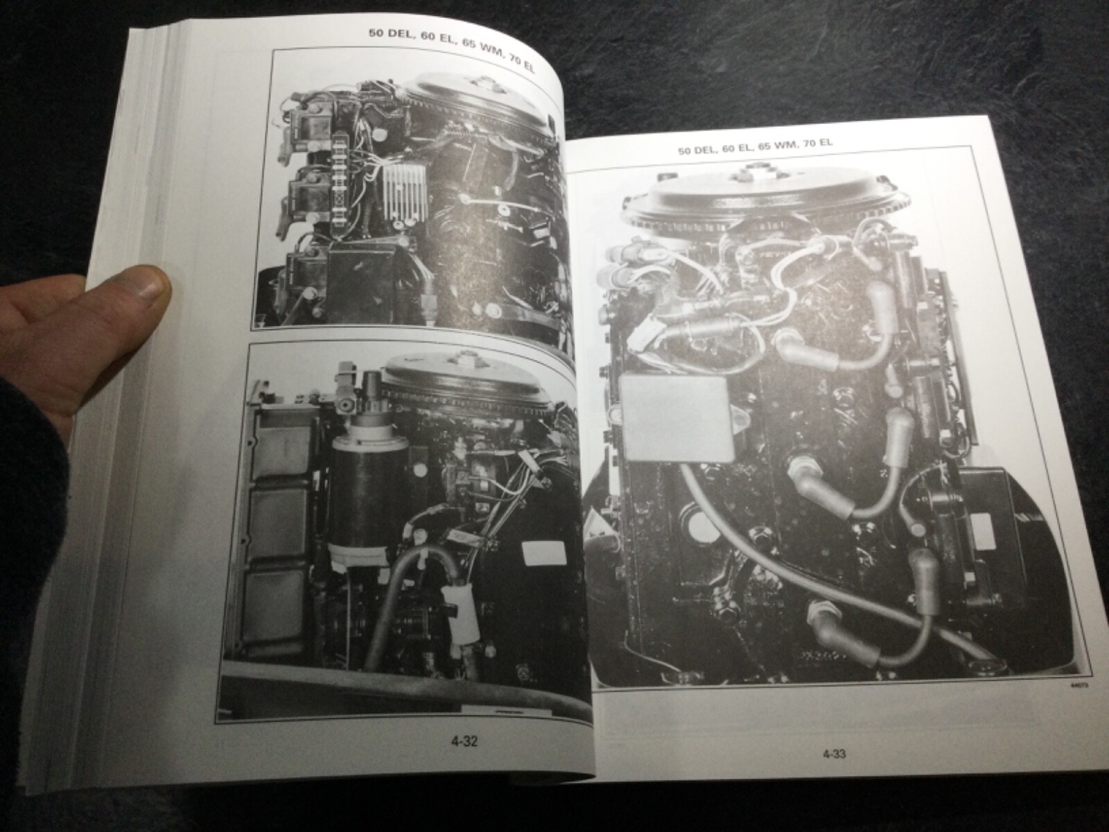 1997 Johnson & Evinrude „EU“ 50, 60, 65 70 HP 3-Cylinder Outboard Service Manual