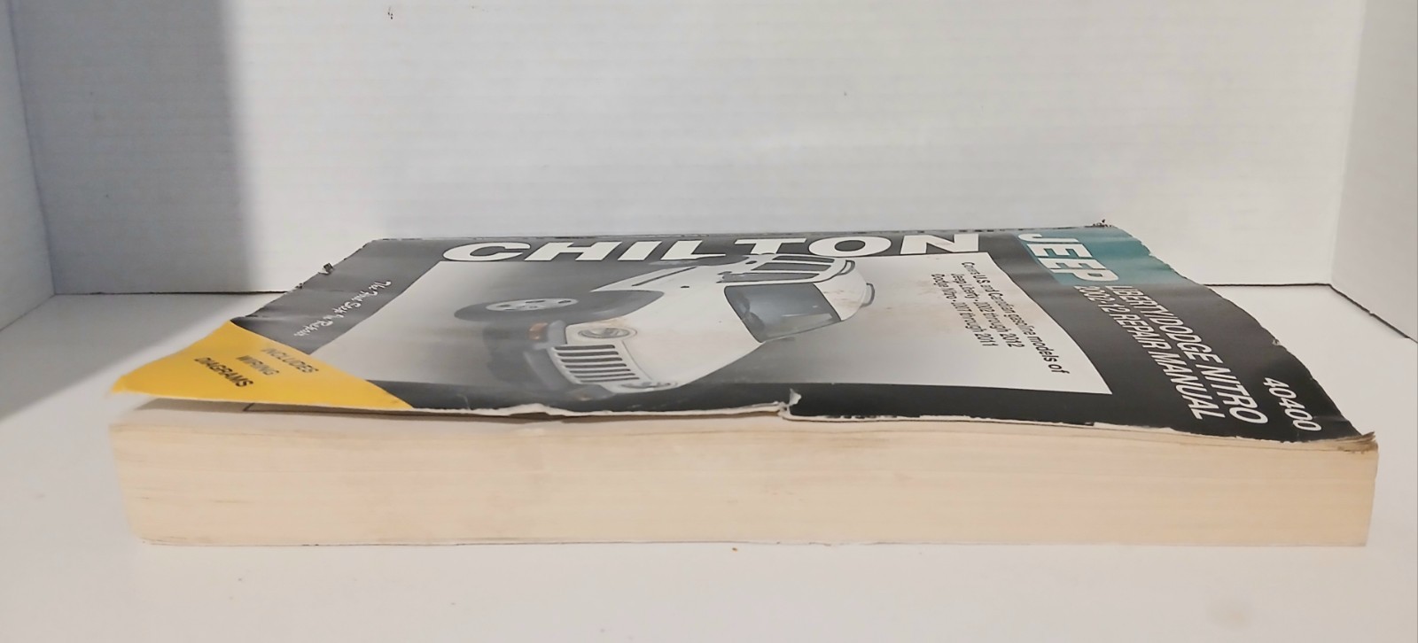 Chilton Jeep Liberty / Dodge Nitro 2002-2012 Repair Manual by Haynes 40400