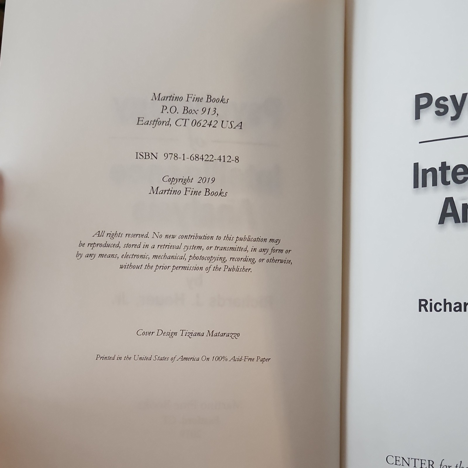 Martino Fine Books Psychology of Intelligence Analysis Heuer 2019 Paperback