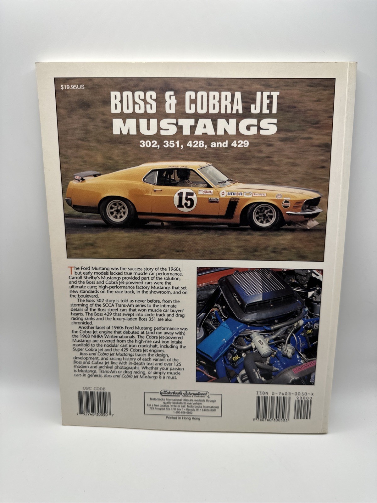 Boss and Cobra Jet Mustangs : 302, 351, 428 and 429 by Craft (1996, Paperback)