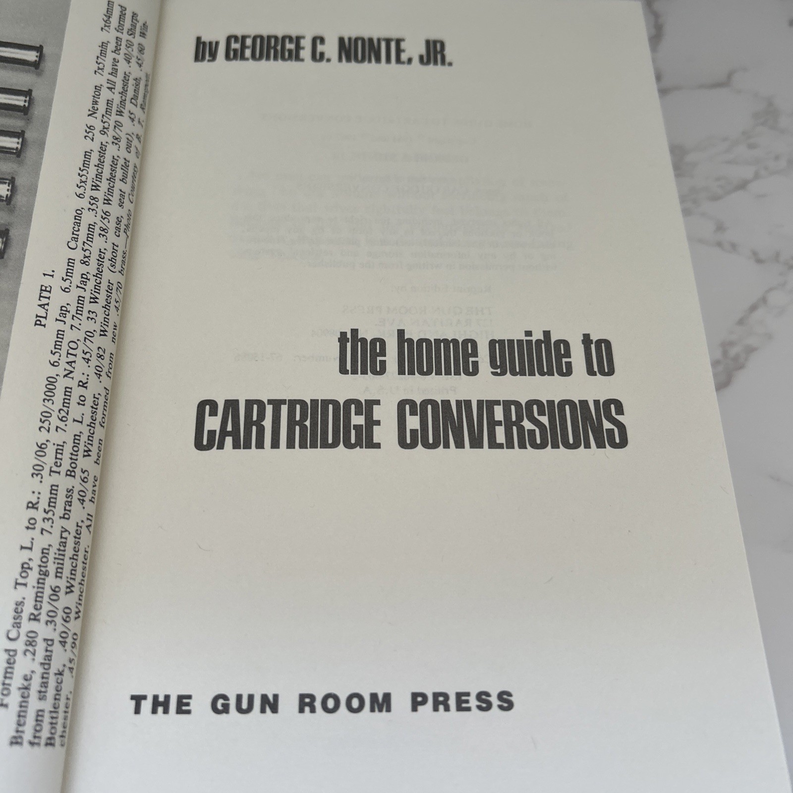 THE HOME GUIDE TO CARTRIDGE CONVERSIONS, 1967 SECOND EDITION, GEORGE C NONTE JR