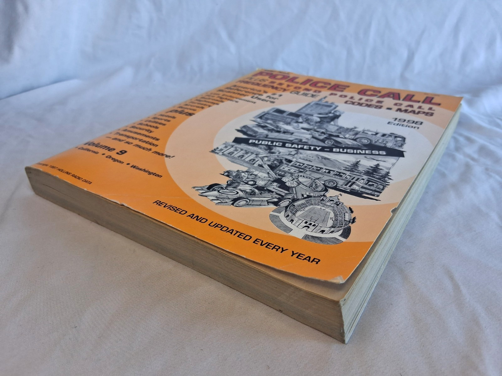 Police Call Radio Guide 1998 Edition Radio Shack Vol. 9 – VGC