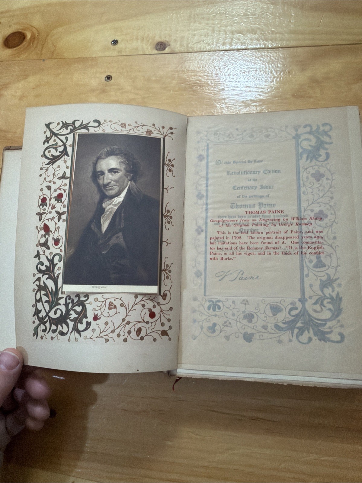 The Writings of Thomas Paine Volume 1 Life And Appreciations, 1908 N0 87 Leather