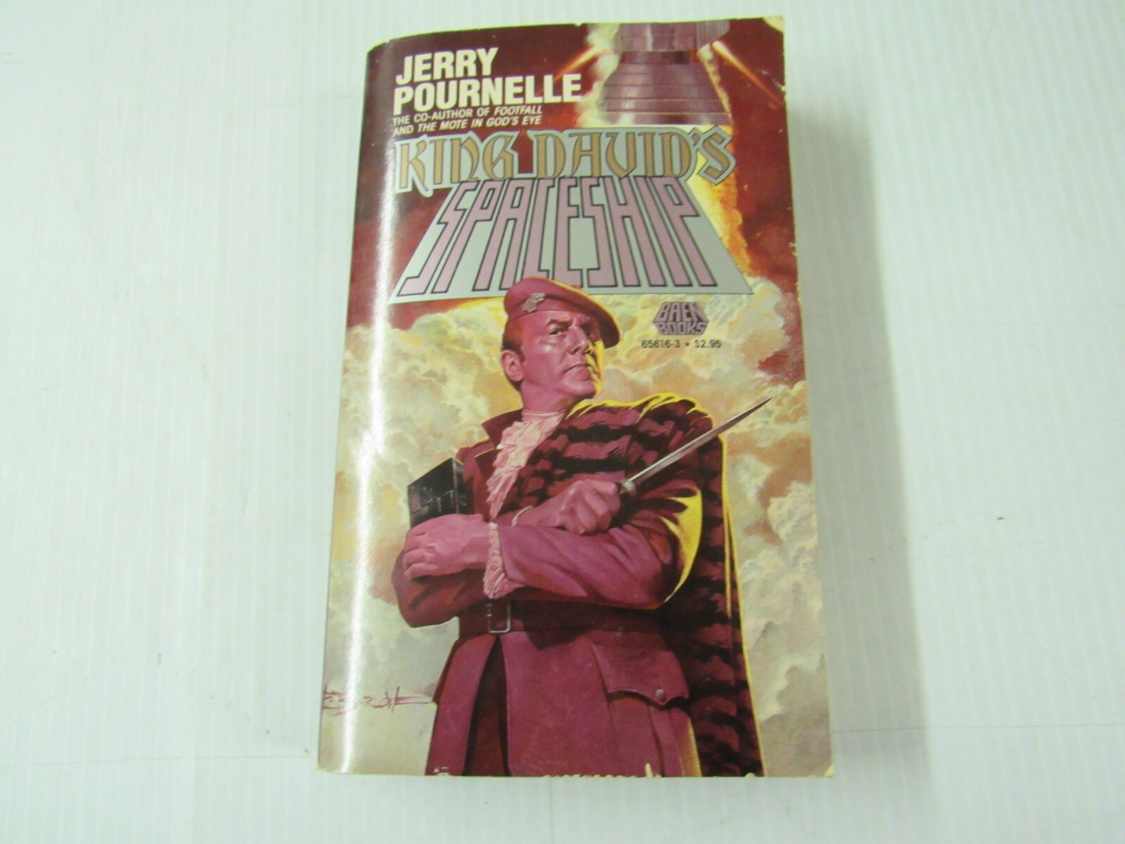 King David’s Spaceship Jerry Pournelle Baen Books First Printing 1987