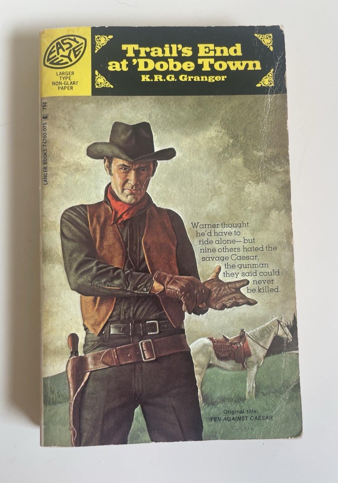 2 Vintage Western Paperbacks “Trail’s End” 1952 & “Gunswift” 1960