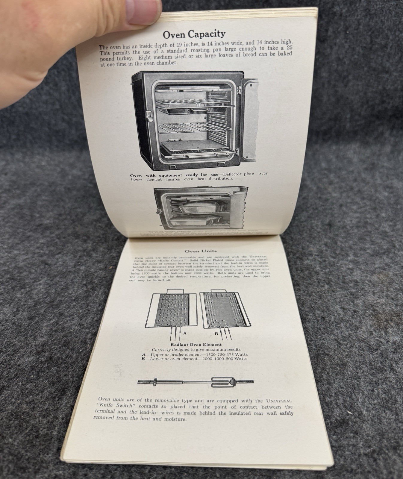 Vintage ca 1910s Universal Electric Ranges Appliance Catalog Landers Frary Clark