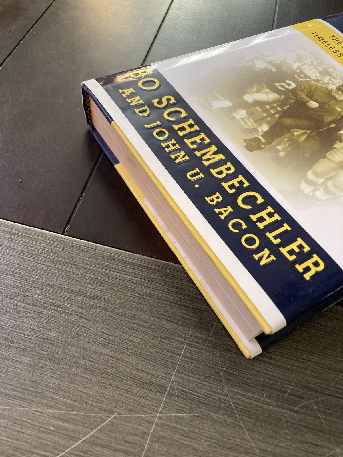 Bo’s Lasting Lessons by Schembechler/Bacon 2007 Signed First Edition Hardcover