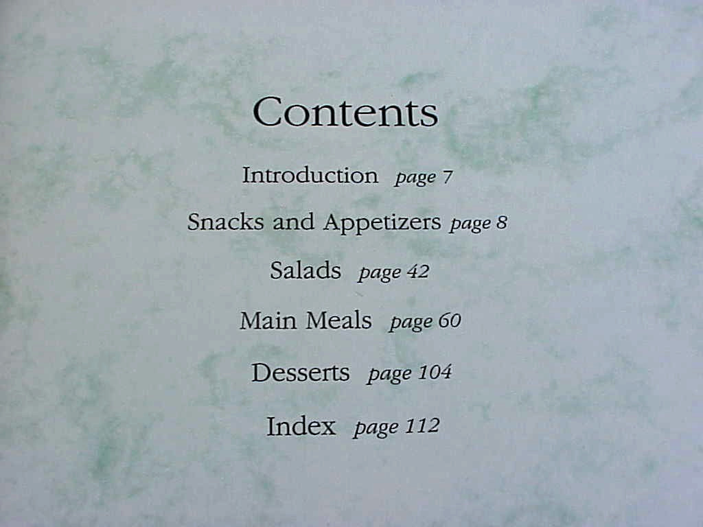 Vintage Vegetarian Cookbook Delicious Meals Sweetwater Press 112 pages