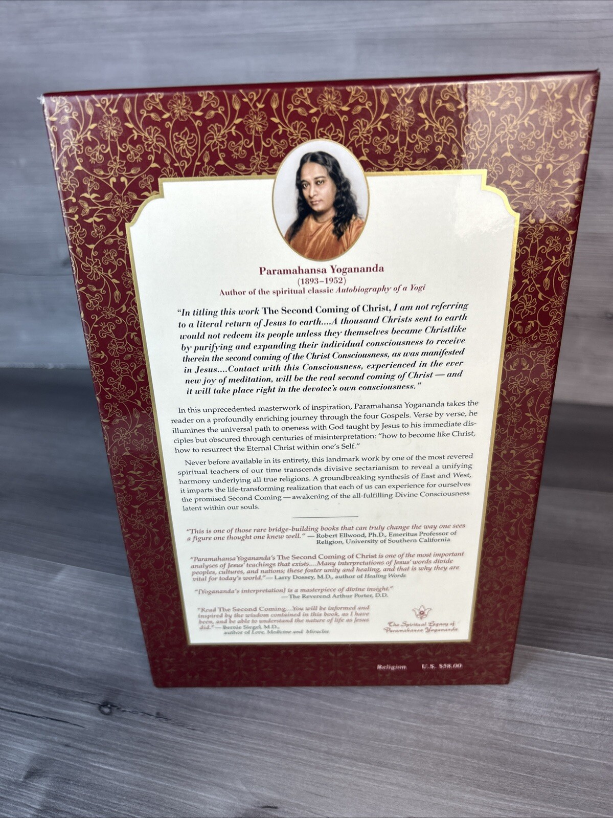 The Second Coming of Christ, Volumes I & II by: Paramahansa Yogananda Boxed Set