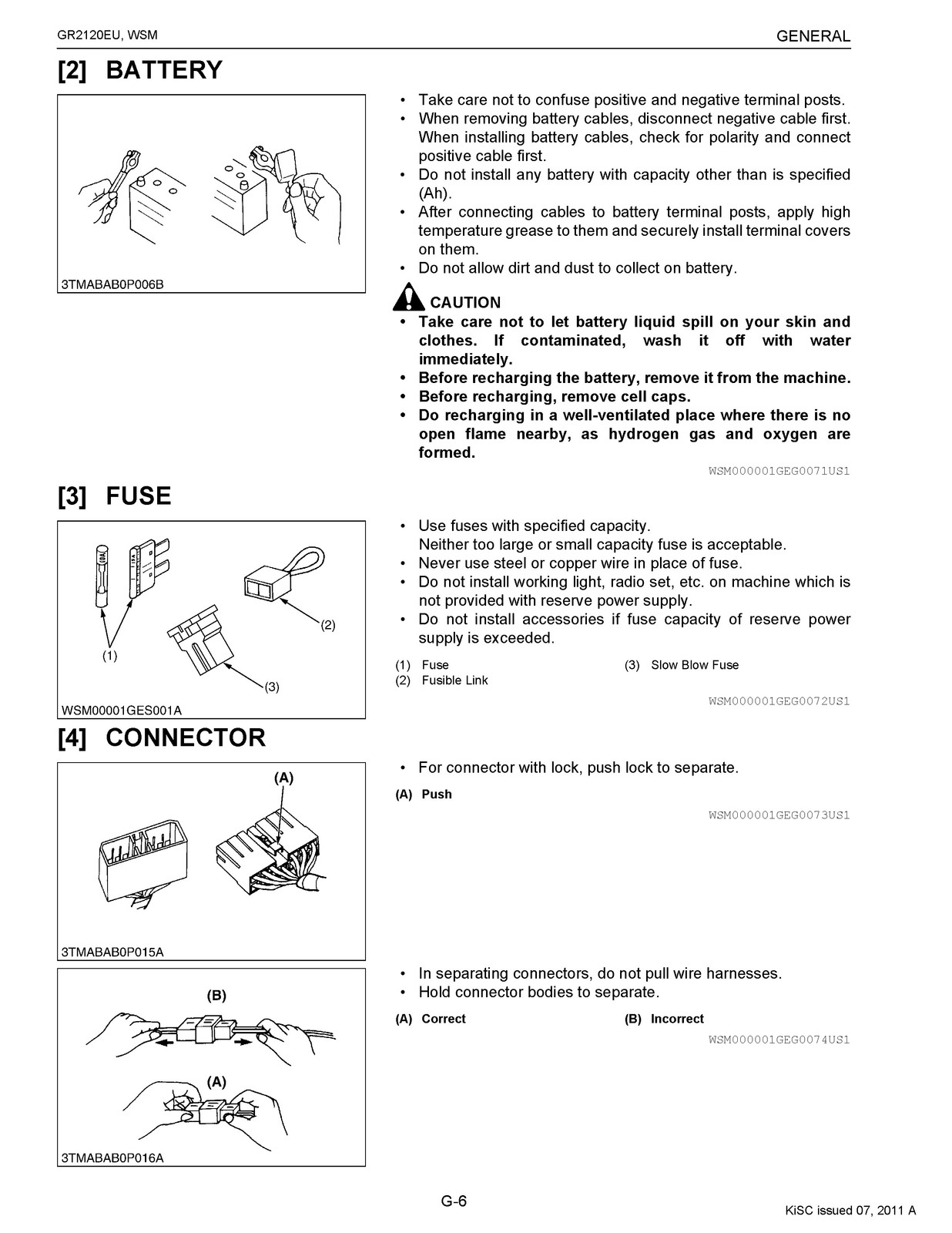 KUBOTA GR2120EU Riding Mower Workshop Manual 2011 – BOUND – COVERS – XL FOLDOUTS