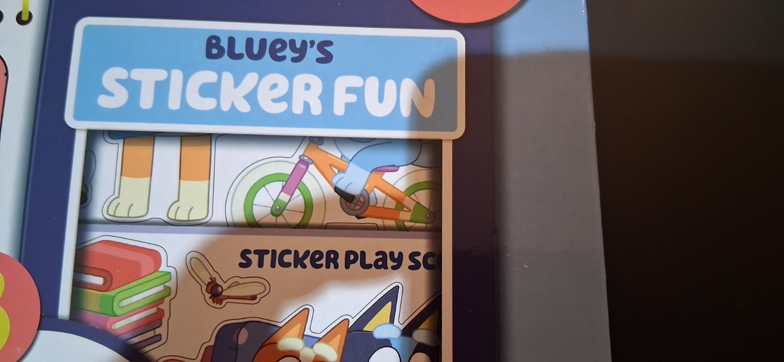 Disney Bluey StoryBook Giant Activity Pad Giant Foam Stickers Coloring Pages 3+