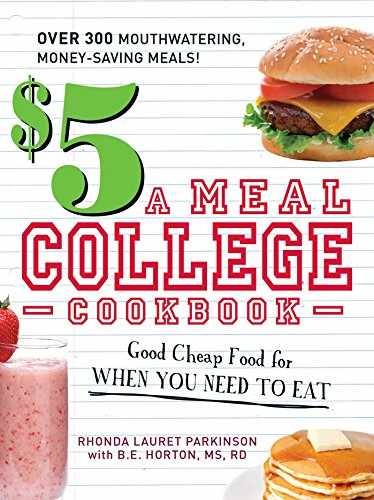 $5 a Meal College Cookbook: – Paperback, by Parkinson Rhonda Lauret; – Very Good