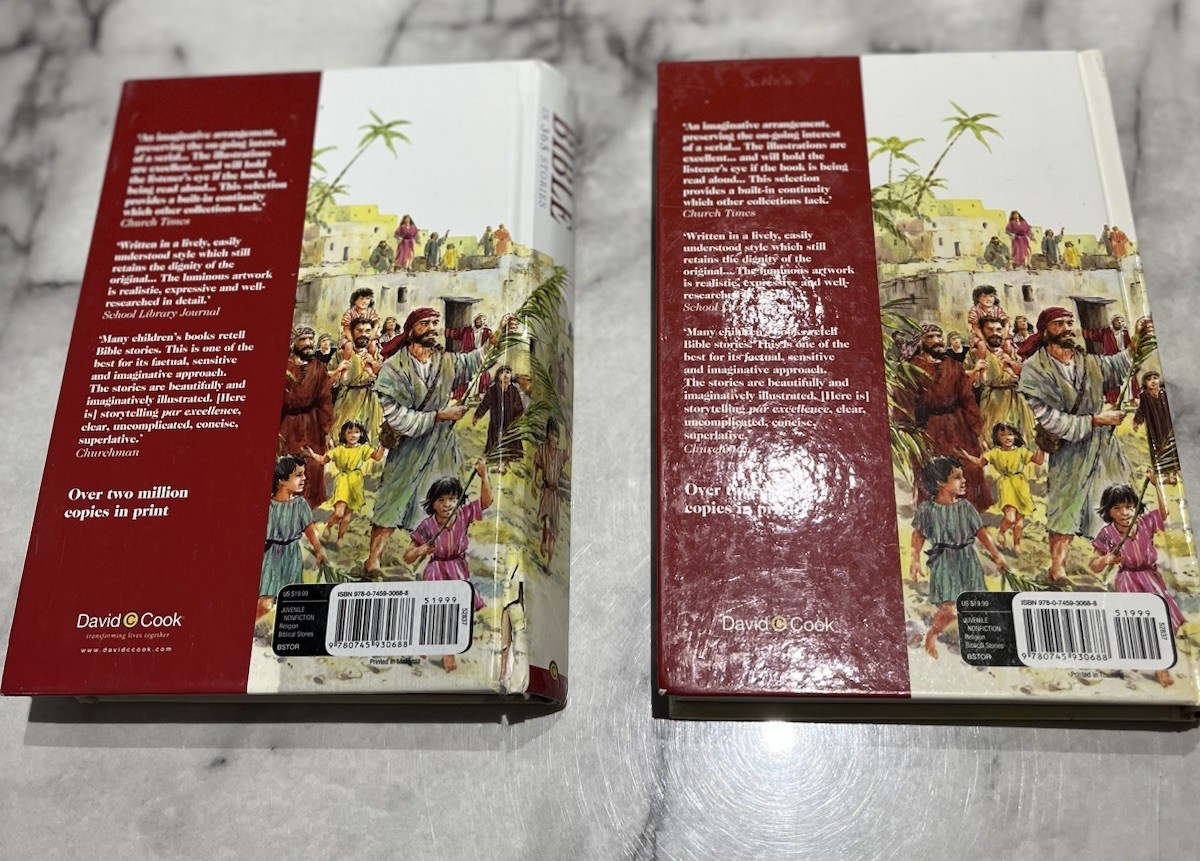 David C Cook The Children’s Bible in 365 Stories Hardcover Bible Stories