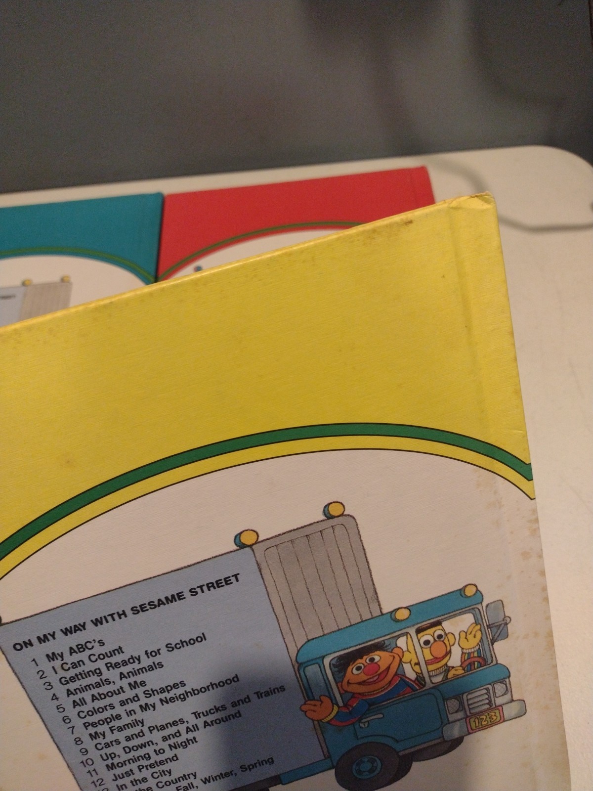 1989 On My Way With Sesame Street Books Complete Set 1-15 CTW Funk & Wagnalls