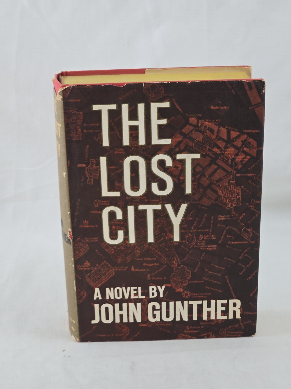 The Lost City by John Gunther 1964 Harper & Row Hardcover Book Club Edition